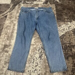 Everlane Original Cheeky Jeans Women 34x29 Blue Denim Pants Straight Organic Y2K